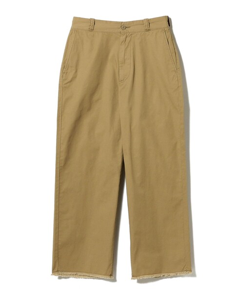 BEAMS BOY(ビームスボーイ)の「BEAMS BOY / カットオフ チノパン(チノパンツ・レディース・ブラック/カーキ・2/1)」の5枚目の写真