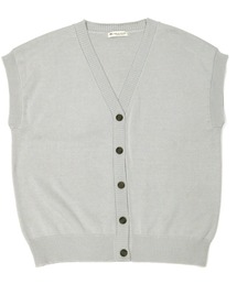 TOKYO SHIRTS | 前あき釦ニットベスト(ベスト)