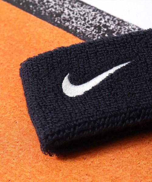 BAYBLO（ベイブロ）の「(TA)【NIKE】スウォッシュ パイル ヘッドバンド（ヘアバンド・メンズ・ヘザーグレー/ブラック/ホワイト/ネイビー・ONE SIZE）」の4枚目の写真