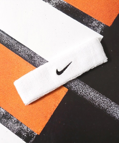 BAYBLO（ベイブロ）の「(TA)【NIKE】スウォッシュ パイル ヘッドバンド（ヘアバンド・メンズ・ヘザーグレー/ブラック/ホワイト/ネイビー・ONE SIZE）」の2枚目の写真