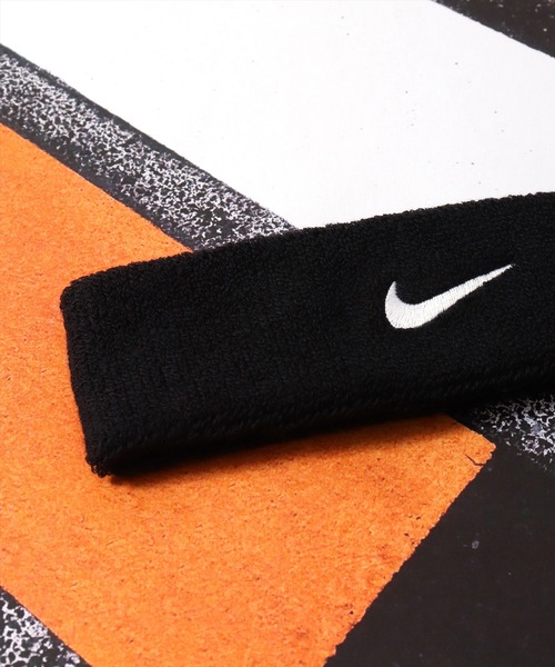 BAYBLO（ベイブロ）の「(TA)【NIKE】スウォッシュ パイル ヘッドバンド（ヘアバンド・メンズ・ヘザーグレー/ブラック/ホワイト/ネイビー・ONE SIZE）」の3枚目の写真