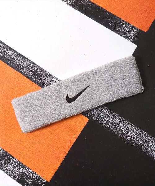 BAYBLO（ベイブロ）の「(TA)【NIKE】スウォッシュ パイル ヘッドバンド（ヘアバンド・メンズ・ヘザーグレー/ブラック/ホワイト/ネイビー・ONE SIZE）」の8枚目の写真