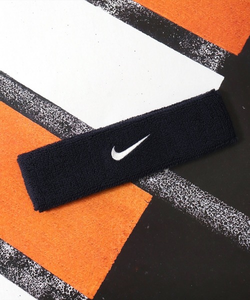 BAYBLO（ベイブロ）の「(TA)【NIKE】スウォッシュ パイル ヘッドバンド（ヘアバンド・メンズ・ヘザーグレー/ブラック/ホワイト/ネイビー・ONE SIZE）」の10枚目の写真