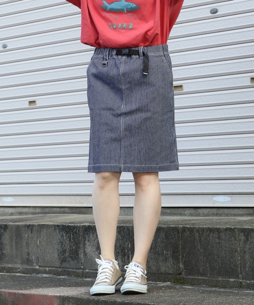 KRIFF MAYER Lady's Collection（クリフメイヤーレディースコレクション）の「クライミングスカート（スカート・レディース・ワインレッド/ネイビー/ベージュ/カーキ/ブラック/ナチュラル/ライトブルー・LARGE/MEDIUM）」の5枚目の写真