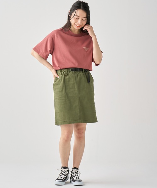 KRIFF MAYER Lady's Collection（クリフメイヤーレディースコレクション）の「クライミングスカート（スカート・レディース・ワインレッド/ネイビー/ベージュ/カーキ/ブラック/ナチュラル/ライトブルー・LARGE/MEDIUM）」の11枚目の写真