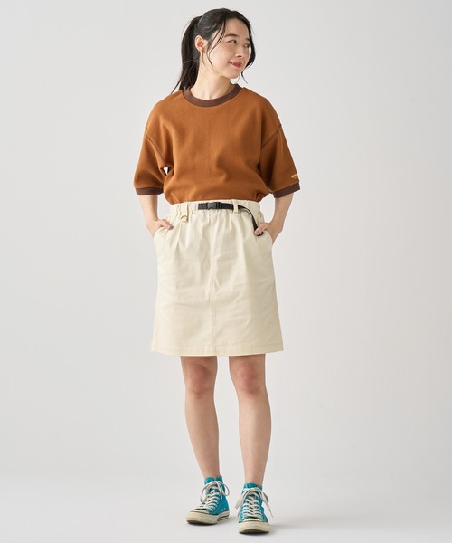 KRIFF MAYER Lady's Collection（クリフメイヤーレディースコレクション）の「クライミングスカート（スカート・レディース・ワインレッド/ネイビー/ベージュ/カーキ/ブラック/ナチュラル/ライトブルー・LARGE/MEDIUM）」の12枚目の写真