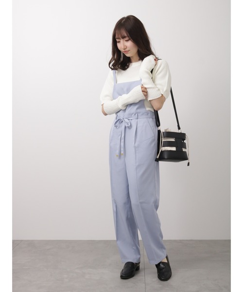 Te chichi TERRASSE（テチチテラス）の「アームウォーマー付ニット（ニット/セーター・レディース・ネイビー/ベージュ/オフホワイト・ﾌﾘ-）」の12枚目の写真