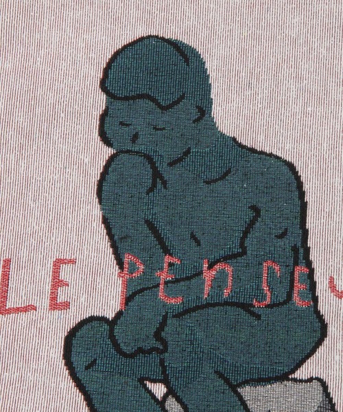 イタリア タペストリー ジャガード織り イタリア製ジャカード織マット ＜イスタ＞ 65x180cm | 999