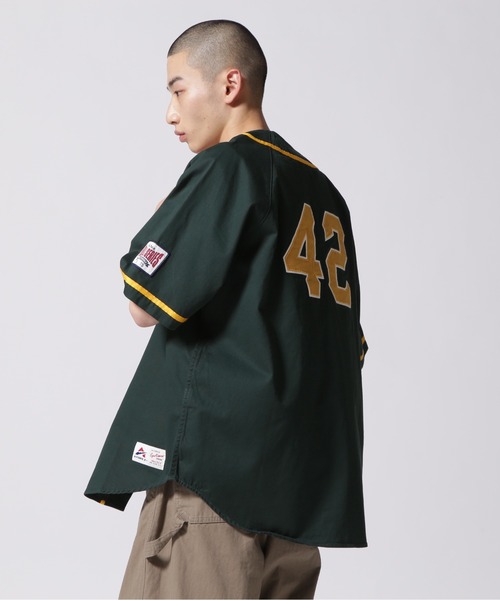 choco mint.様！直営店限定 アヴィレックス ベースボールシャツ　LL AVIREX（アヴィレックス）の「【直営店限定】BASE BALL SHIRT