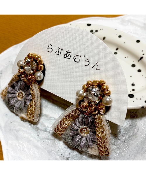 tone（トーン）の「【LoveAmooN】gorgeous18(MA)（ピアス（両耳用）・レディース・シルバー・FREE）」の5枚目の写真