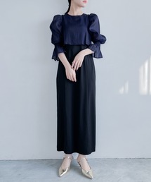 【WEB限定】シアーレイヤードワンピース