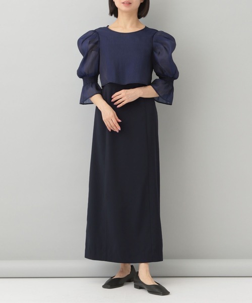 A part by（アパートバイ）の「【WEB限定】シアーレイヤードワンピース