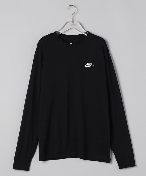 NIKE（ナイキ）の「【NIKE/ナイキ】クラブ L/S Tシャツ/AR5194-010【限定展開】（Tシャツ/カットソー・メンズ・ブラック/ホワイト・MEDIUM/LARGE/X-LARGE/SMALL/XX-LARGE）」の2枚目の写真