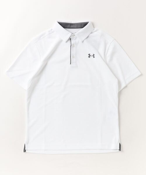 UNDER ARMOUR(アンダーアーマー)の「アンダーアーマー UAテック ポロ(ポロシャツ・メンズ・グレー/ロイヤルブルー/ブラック/ネイビー/ホワイト・M/LL/S/3L/L)」の1枚目の写真