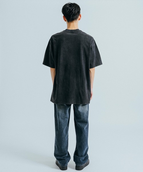 Ressaca(レサーカ)の「オーバーサイズ グラフィックロゴプリント クルーネック半袖Tシャツ(Tシャツ/カットソー・メンズ・ブラック/カーキ/ブラック系その他・M/L/XL/XXL)」の14枚目の写真