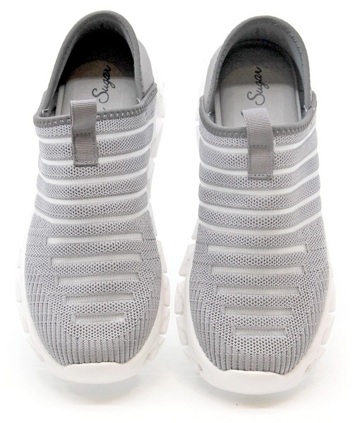 Sugar Sugar（シュガーシュガー）の「【SUGAR SUGAR シュガーシュガー】軽量メッシュ2WAYスニーカー（スニーカー・レディース・ホワイト/ピンク/グレー/ブラック・22.5cm/23.0cm/23.5cm/24.0cm/24.5cm）」の22枚目の写真
