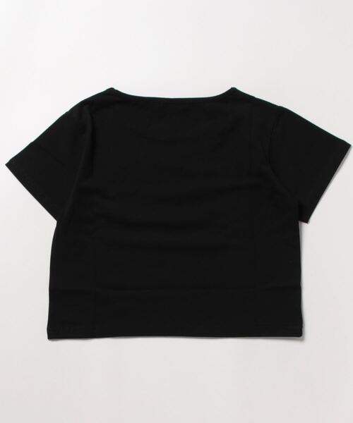 ANDGEEBEE(アンジービー)の「ワンポイントミニT(Tシャツ/カットソー・レディース・ブラック/ホワイト・MEDIUM)」の11枚目の写真