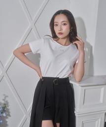 ANDGEEBEE | ワンポイントミニT(Tシャツ/カットソー)