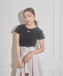 ANDGEEBEE | ワンポイントミニT(Tシャツ/カットソー)