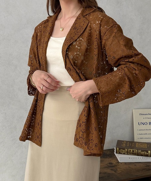 【 】Clair Jacket☆クレア・ジャケット ツイルエアリーシアージャケット｜Rouge vif la cle / ルージュ