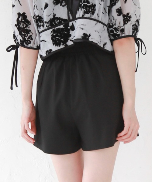 archives(アルシーヴ)の「レイヤードチュールスカート×ショートパンツ(スカート・レディース・ブルー/アイボリー/ブラック・MEDIUM)」の14枚目の写真