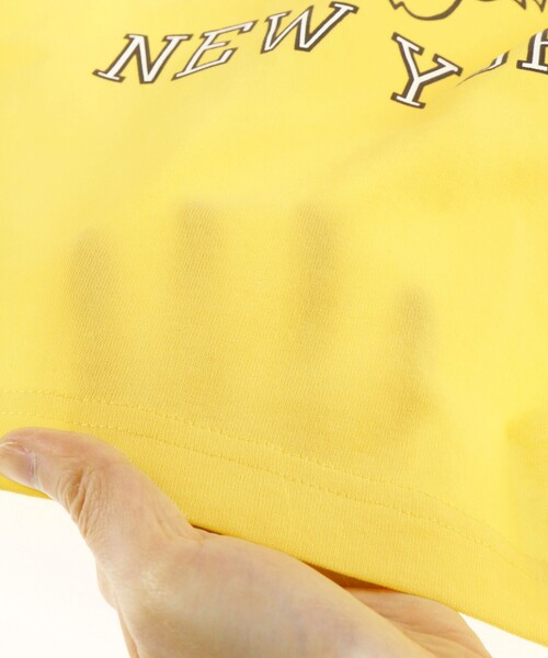Champion（チャンピオン）の「【Champion チャンピオン】カジュアル半袖Tシャツ（Tシャツ/カットソー・キッズ・レモンイエロー/杢グレー・140/130/100/110/120）」の9枚目の写真