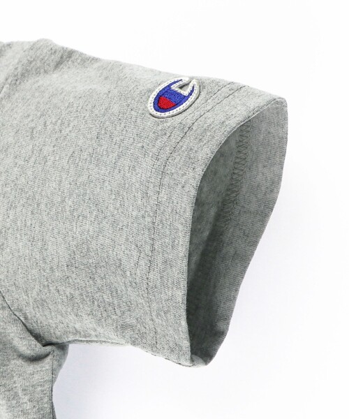Champion（チャンピオン）の「【Champion チャンピオン】カジュアル半袖Tシャツ（Tシャツ/カットソー・キッズ・レモンイエロー/杢グレー・140/130/100/110/120）」の15枚目の写真