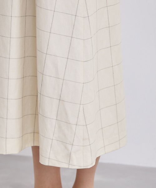 ROPE'（ロペ）の「【雑誌掲載】【洗える】スクエアネックワンピース/セット対応（ワンピース・レディース・キャメル/ホワイト系その他5・38）」の5枚目の写真