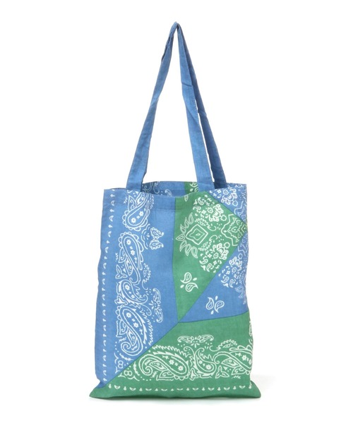 niko and...（ニコアンド）の「オリジナルプリントバンダナバッグ（トートバッグ・レディース・レッド/ブルー・0）」の9枚目の写真