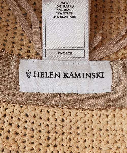 Helen Kaminski(ヘレンカミンスキー)の「≪一部店舗+WEB限定≫【HELEN KAMINSKI/ヘレン カミンスキー】 PROVENCE10(ハット・レディース・チャコールグレー/ベージュ・FREE)」の9枚目の写真