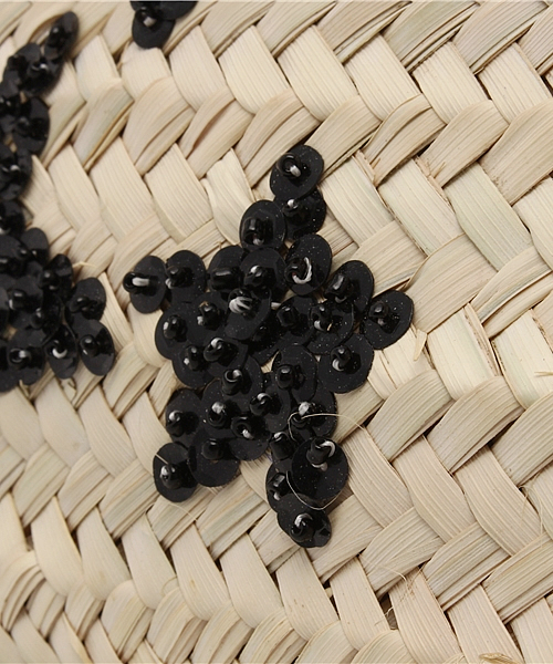 URBAN RESEARCH(アーバンリサーチ)の「UR jujube STAR CLUTH BAG(クラッチバッグ・レディース・ホワイト/シルバー/ブラック・FREE)」の7枚目の写真