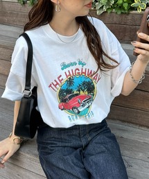 DISCOAT | 【ユニセックス】ヴィンテージカープリントTシャツ(Tシャツ/カットソー)