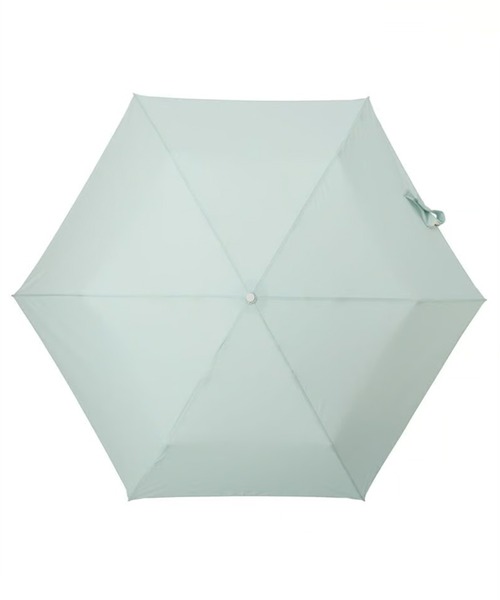 nifty colors（ニフティーカラーズ）の「【nifty colors】晴雨兼用 折りたたみ 耐風 ピーチドロップミニ55 1660（折りたたみ傘・レディース・ネイビー/ホワイト/ライトグリーン/グレー/ブラック/ライトピンク・FREE）」の18枚目の写真