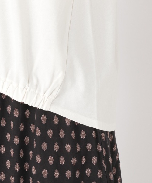 studio CLIP(スタディオクリップ)の「【抗菌防臭/紫外線防止】ギャザーヘムプルオーバー(Tシャツ/カットソー・レディース・ライトグレー/ブラック/オフホワイト/ラベンダー・FREE)」の19枚目の写真