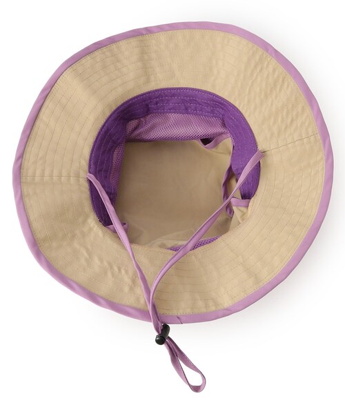 SHOO・LA・RUE（シューラルー）の「◆【UV/撥水】アドベンチャーハット（ハット・キッズ・ブラック系4/ベージュ系4・99）」の6枚目の写真