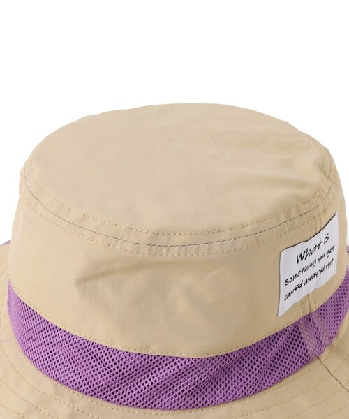 SHOO・LA・RUE（シューラルー）の「◆【UV/撥水】アドベンチャーハット（ハット・キッズ・ブラック系4/ベージュ系4・99）」の7枚目の写真