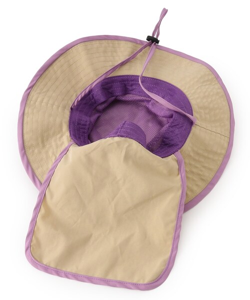 SHOO・LA・RUE（シューラルー）の「◆【UV/撥水】アドベンチャーハット（ハット・キッズ・ブラック系4/ベージュ系4・99）」の10枚目の写真