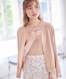 アンサンブル ノースリーブ」に該当するトップスファッション