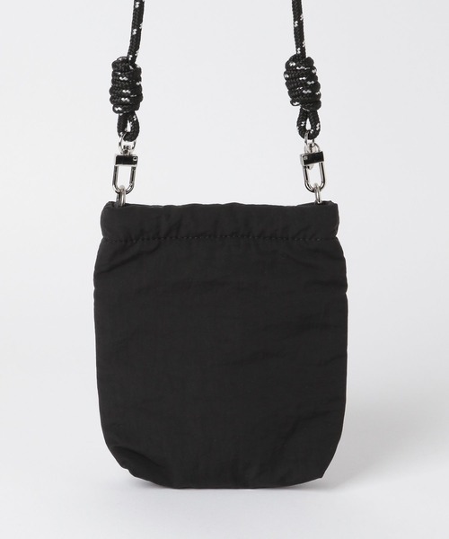 niko and...(ニコアンド)の「オリジナル細コードショルダー巾着(ショルダーバッグ・レディース・グリーン/アイボリー/ブラック/グレー/オレンジ・0)」の15枚目の写真