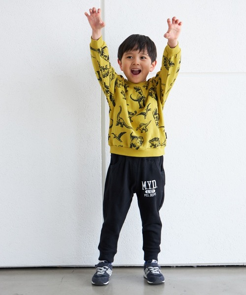 MAKE YOUR DAY(メイクユアデイ)の「MYDロゴカットソージョガーパンツ■80~140cm(その他パンツ・キッズ・ネイビー/ブラック/グリーン/グレー・110/130/90/120/80/140/100)」の11枚目の写真