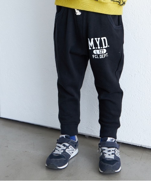 MAKE YOUR DAY(メイクユアデイ)の「MYDロゴカットソージョガーパンツ■80~140cm(その他パンツ・キッズ・ネイビー/ブラック/グリーン/グレー・110/130/90/120/80/140/100)」の10枚目の写真
