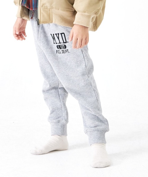 MAKE YOUR DAY(メイクユアデイ)の「MYDロゴカットソージョガーパンツ■80~140cm(その他パンツ・キッズ・ネイビー/ブラック/グリーン/グレー・110/130/90/120/80/140/100)」の12枚目の写真