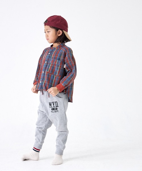 MAKE YOUR DAY(メイクユアデイ)の「MYDロゴカットソージョガーパンツ■80~140cm(その他パンツ・キッズ・ネイビー/ブラック/グリーン/グレー・110/130/90/120/80/140/100)」の14枚目の写真