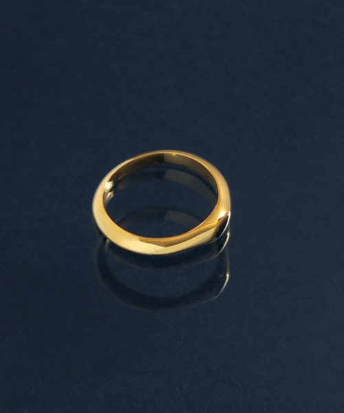 YArKA（ヤーカ）の「【YArKA/ヤーカ】little nuance signet design ring [hanc] / ニュアンスミニシグネットリング（リング・レディース・ゴールド/シルバー・#9/#7/#5/#13/#15/#17/#19/#11/#21/#3）」の5枚目の写真