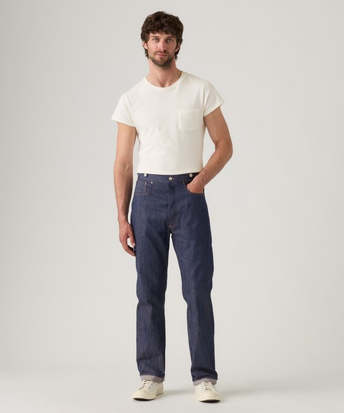 Levi's(リーバイス)の「Levi's/リーバイス LEVI'S(R) VINTAGE CLOTHING 1890 501(R) ジーンズ ダークインディゴ リジッド(デニムパンツ・メンズ・ダークインディゴブルー・W30 L34/W33 L34/W36 L34/W34 L34/38inch/W28 L34/W31 L34/W29 L34/W32 L34)」の13枚目の写真