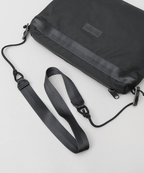 shoulder bag／コーデュラブラック BARTHOLDI SHOULDER BAG CORDURA® BALLISTIC FABRIC | Manhattan