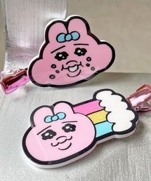 SPINNS | 【おぱんちゅうさぎ】前髪クリップ/2個セット(バレッタ/ヘアクリップ)