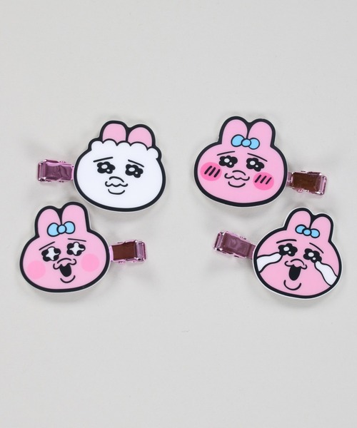 SPINNS（スピンズ）の「【おぱんちゅうさぎ】前髪クリップ/2個セット（バレッタ/ヘアクリップ・レディース・A/B/D/C・ONESIZE）」の5枚目の写真