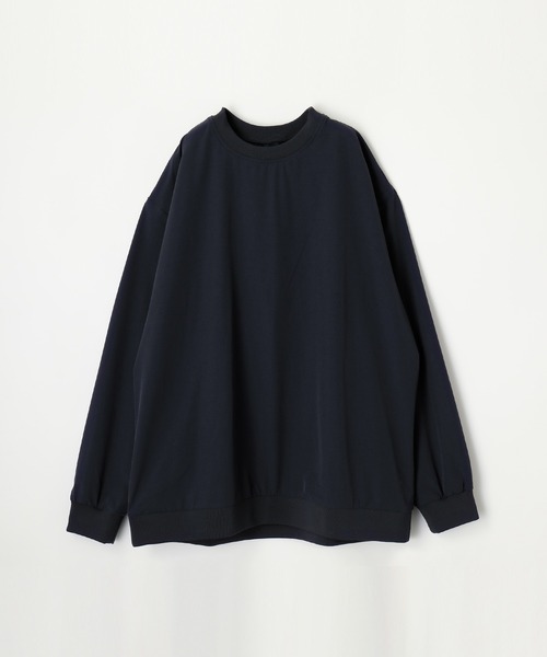 coca(coca)(コカ)の「メンズ4wayストレッチクルーネックトップス(Tシャツ/カットソー・メンズ・ネイビー/グレー/ブラック/カーキ・L/M)」の2枚目の写真