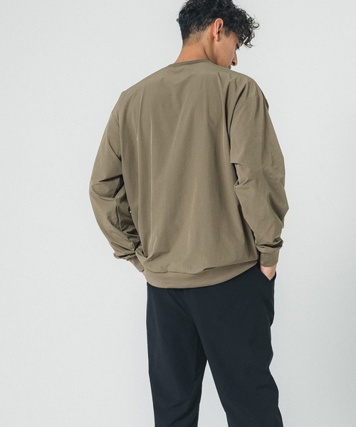 coca(coca)(コカ)の「メンズ4wayストレッチクルーネックトップス(Tシャツ/カットソー・メンズ・ネイビー/グレー/ブラック/カーキ・L/M)」の7枚目の写真